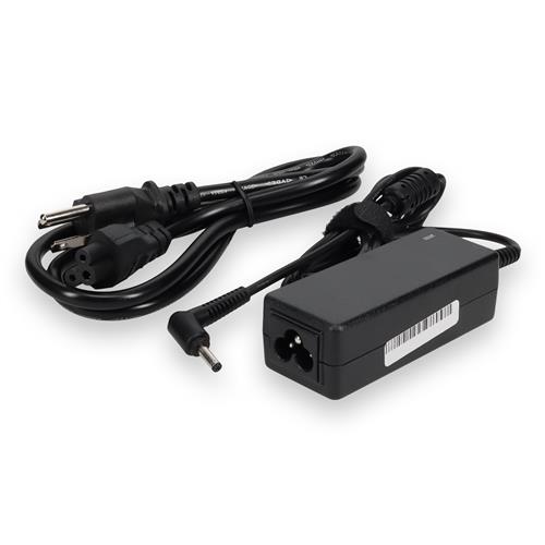 Picture of ASUS® 0A001-0033010 Compatible 33W 19V at 1.75A Black 4.0 mm x 1.3 mm Laptop Power Adapter and Cable