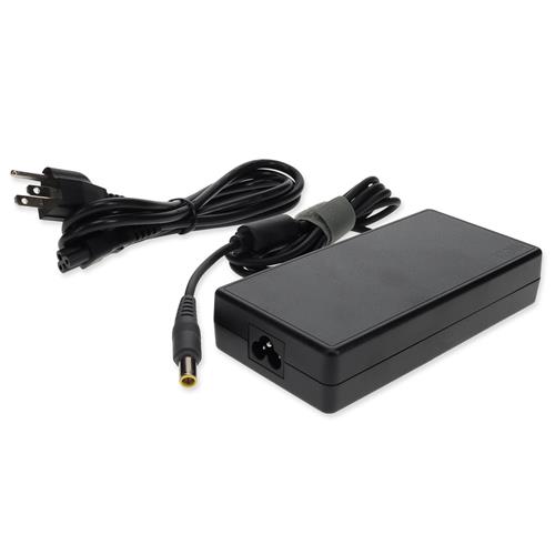 Picture of Lenovo® 0A36227 Compatible 170W 20V at 8.5A Black 7.9 mm x 5.5 mm Laptop Power Adapter and Cable