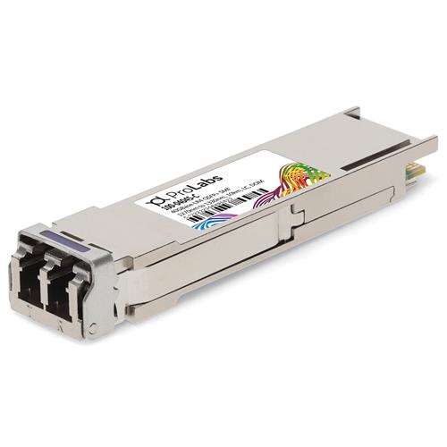 Picture of Calix® 100-04045 Compatible TAA 40GBase-LR4 QSFP+ Transceiver (SMF, 1270nm to 1330nm, 10km, LC, DOM)