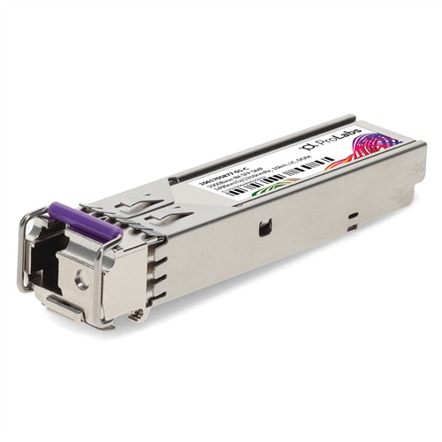 Picture of ADVA® 1061705877-01 Compatible TAA 1000Base-BX SFP Transceiver (SMF, 1490nmTx/1310nmRx, 10km, LC, DOM)