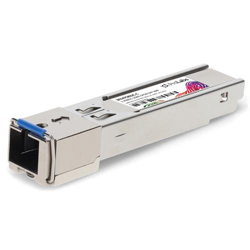 Picture of Alcatel-Lucent Nokia® 3FE47582JC Compatible TAA GPON OLT SFP C++ Transceiver (1490nmTx/1310nmRx, 2.5Gbps/1.25Gbps, 39dBm, SC, -40 to 85C)