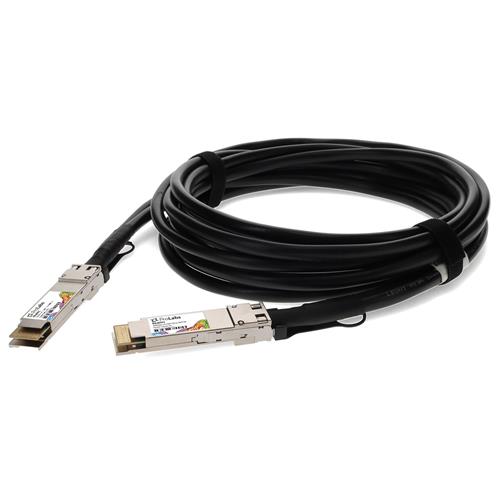 Picture of Dell® 470-ACYY Compatible TAA Compliant 200GBase-CU QSFPDD Direct Attach Cable (Passive Twinax, 3m)