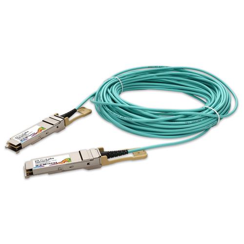Picture of Arista Networks® A-Q200-Q200-1M Compatible TAA Compliant 200GBase-AOC QSFP56 Active Optical Cable (850nm, MMF, 1m)