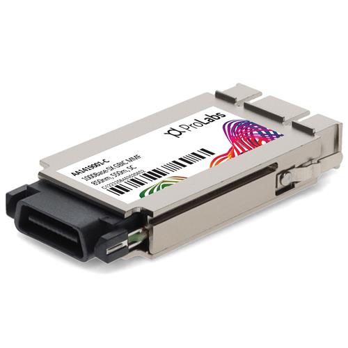 Picture of Avaya/Nortel® AA1419001 Compatible TAA 1000Base-SX GBIC Transceiver (MMF, 850nm, 550m, SC)