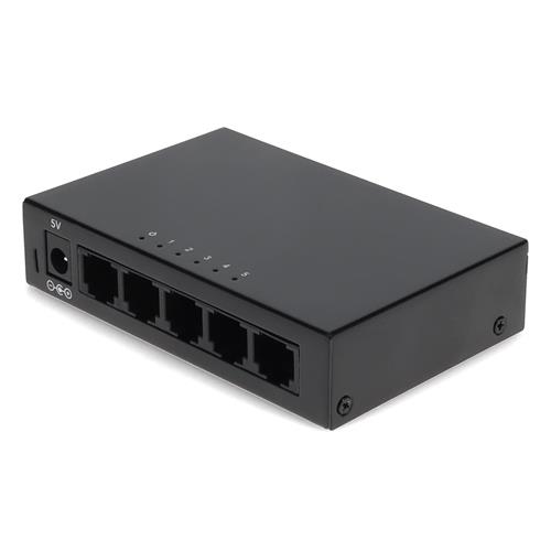 Picture of 5x 10/100/1000Base-TX (RJ-45) 0 to 40C Ethernet Switch