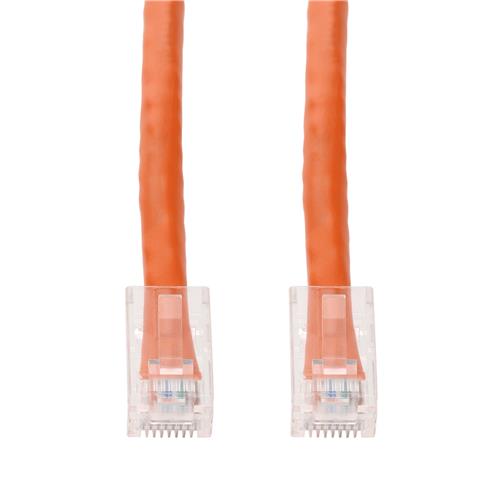 Picture of 15ft Orange CAT 6A PVC Ethernet Cable Non-Booted RJ-45 M/M