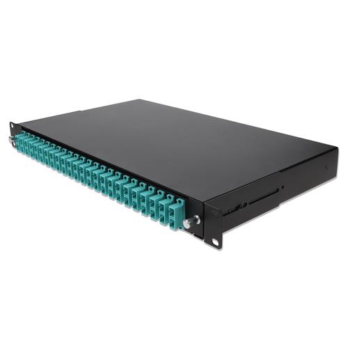 Picture for category 19-inch Rack Mount 1U Patch Panel with 24 SC Duplex, Multi-Mode OM4