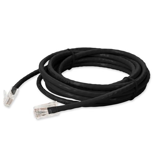 Picture of 4ft Black CAT 6 PVC Ethernet Cable Non-Booted RJ-45 M/M