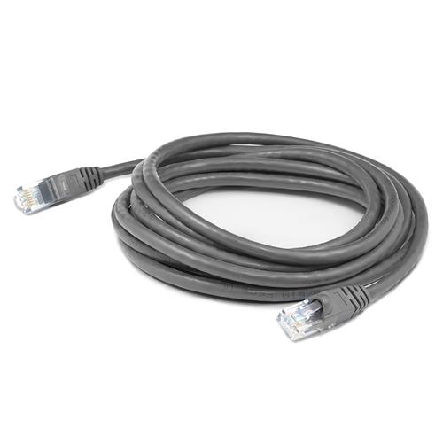 Picture of 6ft RJ-48 (Male) to RJ-48 (Male) Gray Cat6 Crossover STP PVC Copper Patch Cable