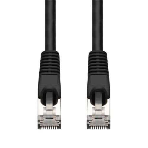 Picture of 75ft Blue CAT 7 Shielded (S/FTP) PVC Ethernet Cable Snagless Bubble Boot RJ-45 M/M