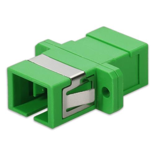 Picture of ASC Female to ASC Female SMF OS1 Simplex Fiber Optic Adapter