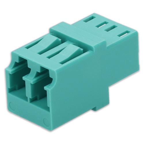 Picture of LC Female to LC Female MMF OM4 Duplex Fiber Optic Adapter