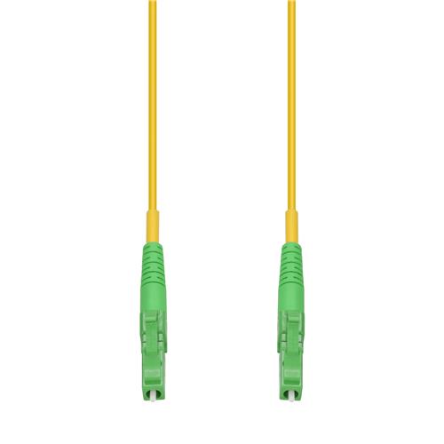 Picture of 0.5m ALC to ALC Yellow OS2 Simplex OFNP (Plenum-Rated) SMF Fiber Patch Cable