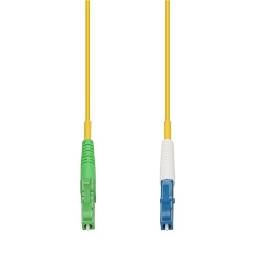 Picture of 0.5m ALC to LC Yellow OS2 Simplex OFNP (Plenum-Rated) SMF Fiber Patch Cable