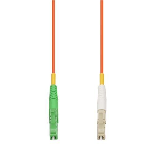 Picture of 40m ALC to LC Orange OM2 Simplex OFNP (Plenum-Rated) Fiber Patch Cable