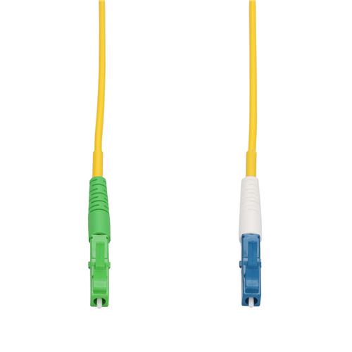 Picture of 2m ALC to LC Yellow OS2 Simplex Microboot, Snagless OFNR (Riser-Rated) SMF Fiber Patch Cable