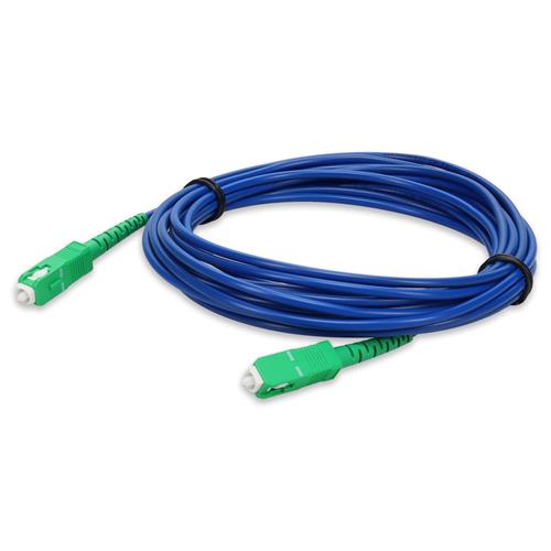 Picture of 10m ASC to ASC Blue OS2 Simplex Armored SMF Fiber Patch Cable