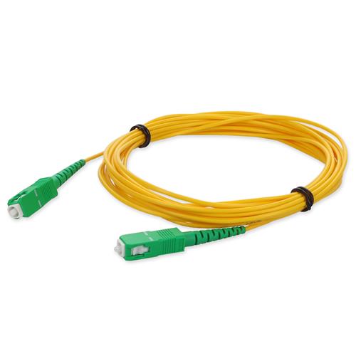 Picture of 3m ASC to ASC Yellow OS2 Simplex OFNR (Riser-Rated) SMF Fiber Patch Cable