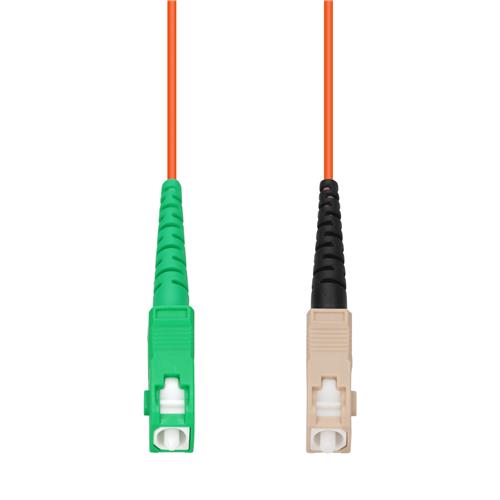 Picture of 85m ASC to SC Orange OM2 Simplex LSZH Fiber Patch Cable