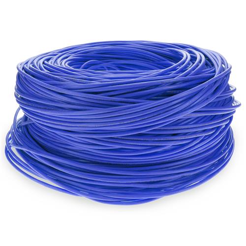 Picture of 1000ft Non-Terminated Blue CAT 6 Shielded Plenum-Rated Bulk Cable