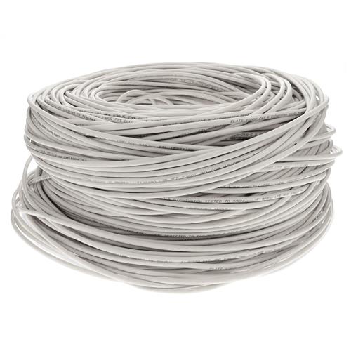 Picture of 1000ft Non-Terminated White CAT 6 PVC Bulk Cable