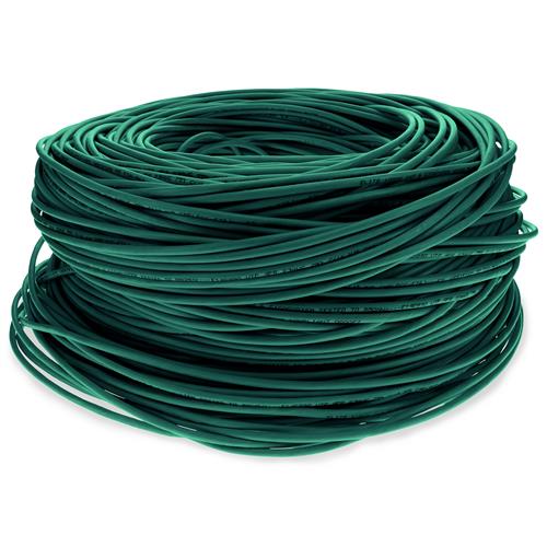 Picture of 1000ft Non-Terminated Green CAT 6 Shielded PVC Bulk Cable