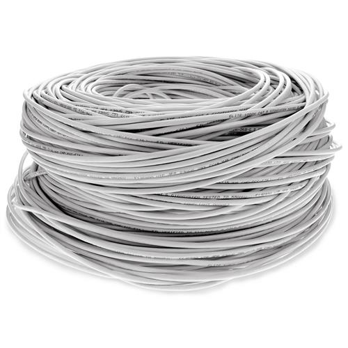Picture of 1000ft Non-Terminated White CAT 6 Shielded PVC Bulk Cable