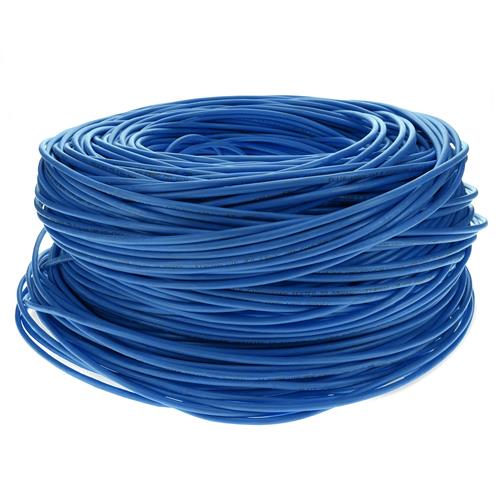 Picture of 1000ft Non-Terminated Blue CAT 6 PVC Bulk Cable