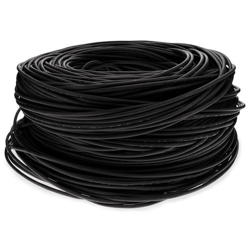 Picture of 1000ft Non-Terminated Black CAT 6 PVC Bulk Cable