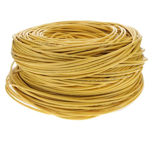 Picture of 1000ft Non-Terminated Yellow CAT 6 PVC Bulk Cable