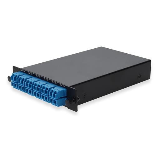 Picture of 8 Channel 1W LGX CWDM MUX and DEMUX (Duplex), 1471nm-1611nm, with Express Port, Monitor Port, and Duplex UPC/LC Connectors
