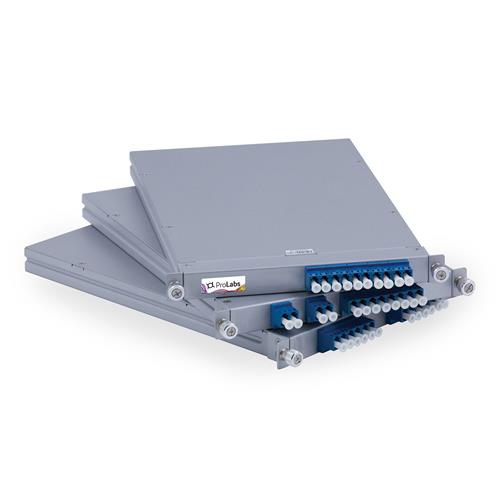 Picture of 16 Channel DWDM ADD/DROP MUX, 19in Rack Mount, Channels 20-35, with Express Port, Monitor Ports and LC Connectors
