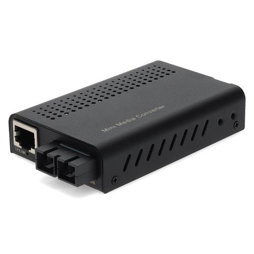 Picture of 10/100Base-TX(RJ-45) to 100Base-FX(SC) MMF 1310nm 2km Mini Media Converter