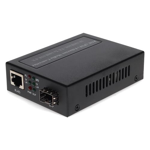 Picture of 10/100Base-TX(RJ-45) to 100Base-FX(LC) MMF 1310nm 2km POE Media Converter