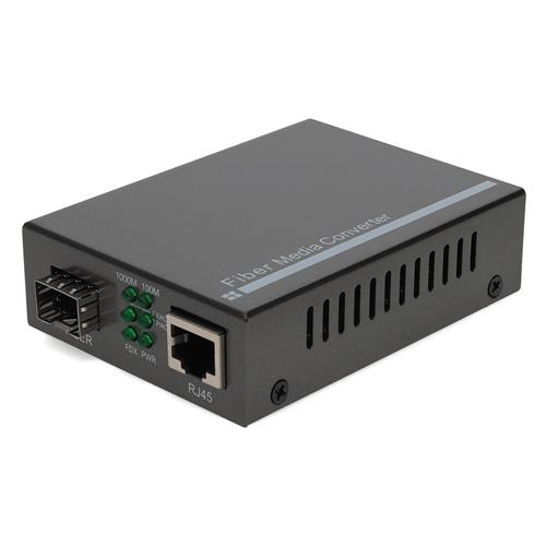 Picture of 10/100/1000Base-TX(RJ-45) to Open SFP Port Media Converter