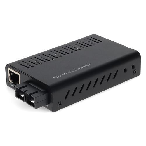 Picture of 10/100/1000Base-TX(RJ-45) to 1000Base-FX(SC) MMF 1310nm 2km Mini Media Converter