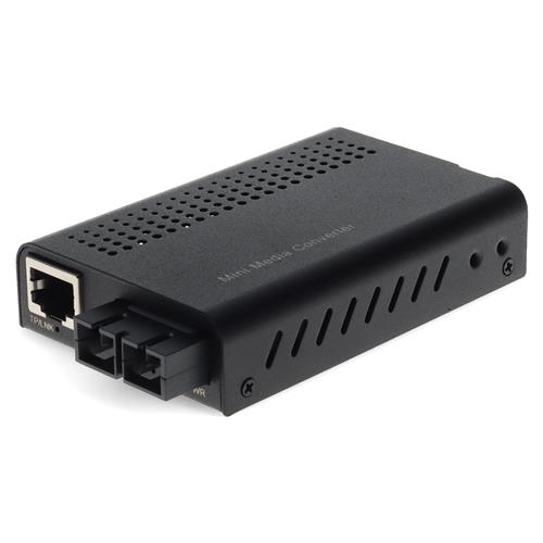 Picture of 10/100/1000Base-TX(RJ-45) to 1000Base-LX(SC) SMF 1310nm 20km Mini Media Converter