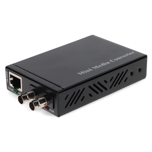 Picture of 10/100/1000Base-TX(RJ-45) to 1000Base-LX(ST) SMF 1310nm 20km Mini Media Converter
