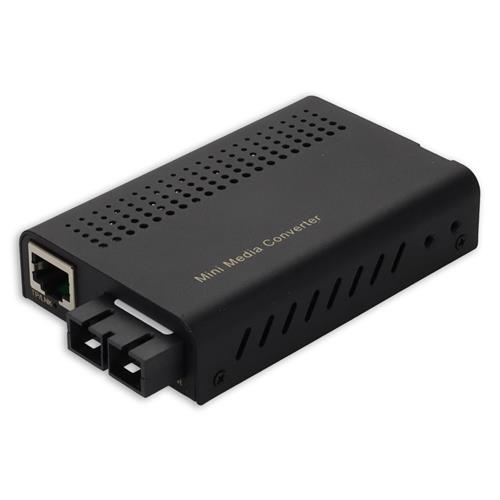 Picture of 10/100/1000Base-TX(RJ-45) to 1000Base-SX(SC) MMF 850nm 550m Mini Media Converter