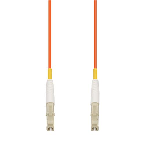 Picture of 100m LC to LC Orange OM1 Simplex OFNP (Plenum-Rated) MMF Fiber Patch Cable