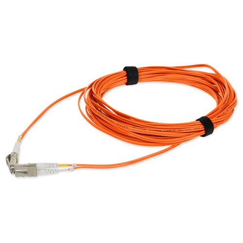 Picture of 3m LC to LC Orange OM4 Duplex OFNP (Plenum-Rated) TAA Fiber Patch Cable