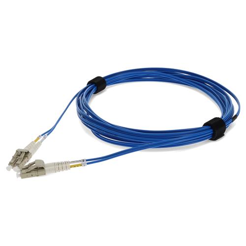 Picture of 3m LC to LC Blue OM1 Duplex OFNR (Riser-Rated) MMF Fiber Patch Cable