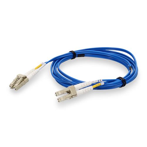 Picture of 4m LC to LC Blue OM4 Duplex OFNR (Riser-Rated) Fiber Patch Cable