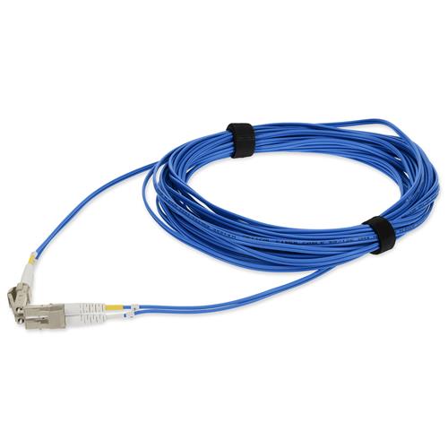 Picture of 4m LC to LC Blue OM4 Duplex OFNP (Plenum-Rated) Fiber Patch Cable