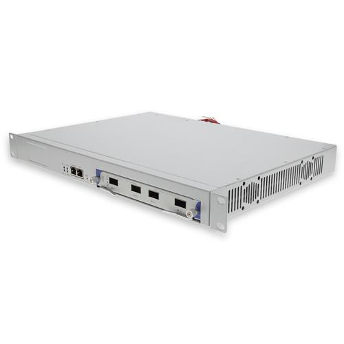 Picture of 100G OEO Chassis, 1U rack mount and Dual OEO Line Card w/management interface