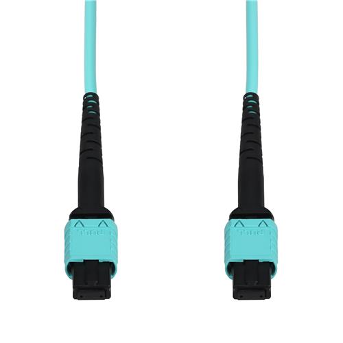 Picture of 5m MPO/UPC to MPO/UPC Aqua OM3 LSZH 12-Strand Fiber Patch Cable