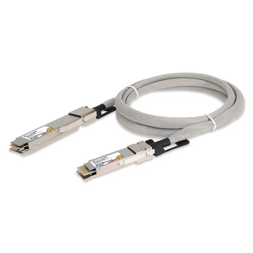 Picture of Arista Networks® to MSA Compatible TAA 400GBase-CU OSFP to QSFP-DD Direct Attach Cable (Passive Twinax, 1.5m)