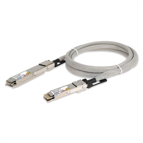 Picture for category Mellanox® to Arista Networks® TAA 400GBase-CU OSFP to QSFP-DD Direct Attach Cable (Passive Twinax, 2m)