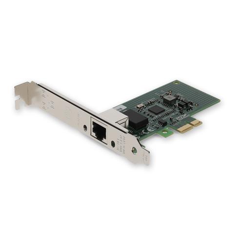 Picture of 10/100/1000Mbs Single RJ-45 Port 100m PCIe 2.0 x1 Network Interface Card