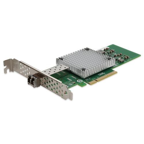Picture of 10Gbs Single Open SFP+ Port PCIe 2.0 x8 Network Interface Card w/10GBase-SR SFP+ Transceiver